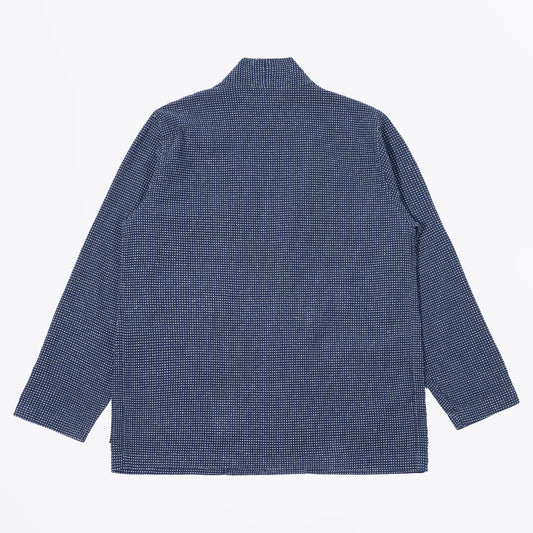 - Cactus Weave Yokohama Jacket - Navy