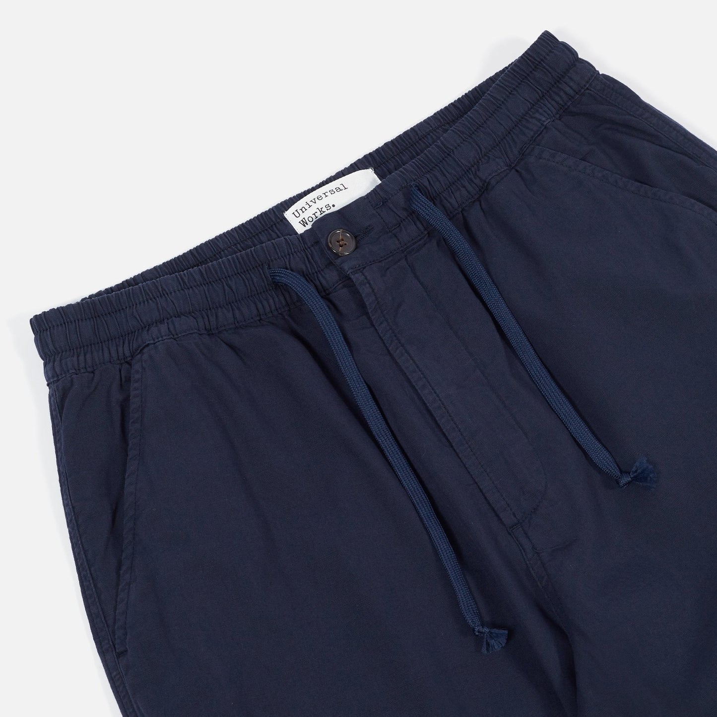 - Summer Canvas Hi Water Trousers - Navy