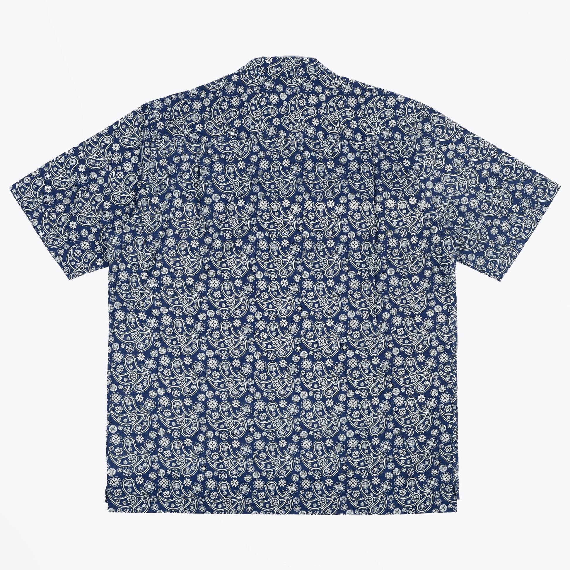 Universal Japanese Paisley Camp Shirt - Indigo