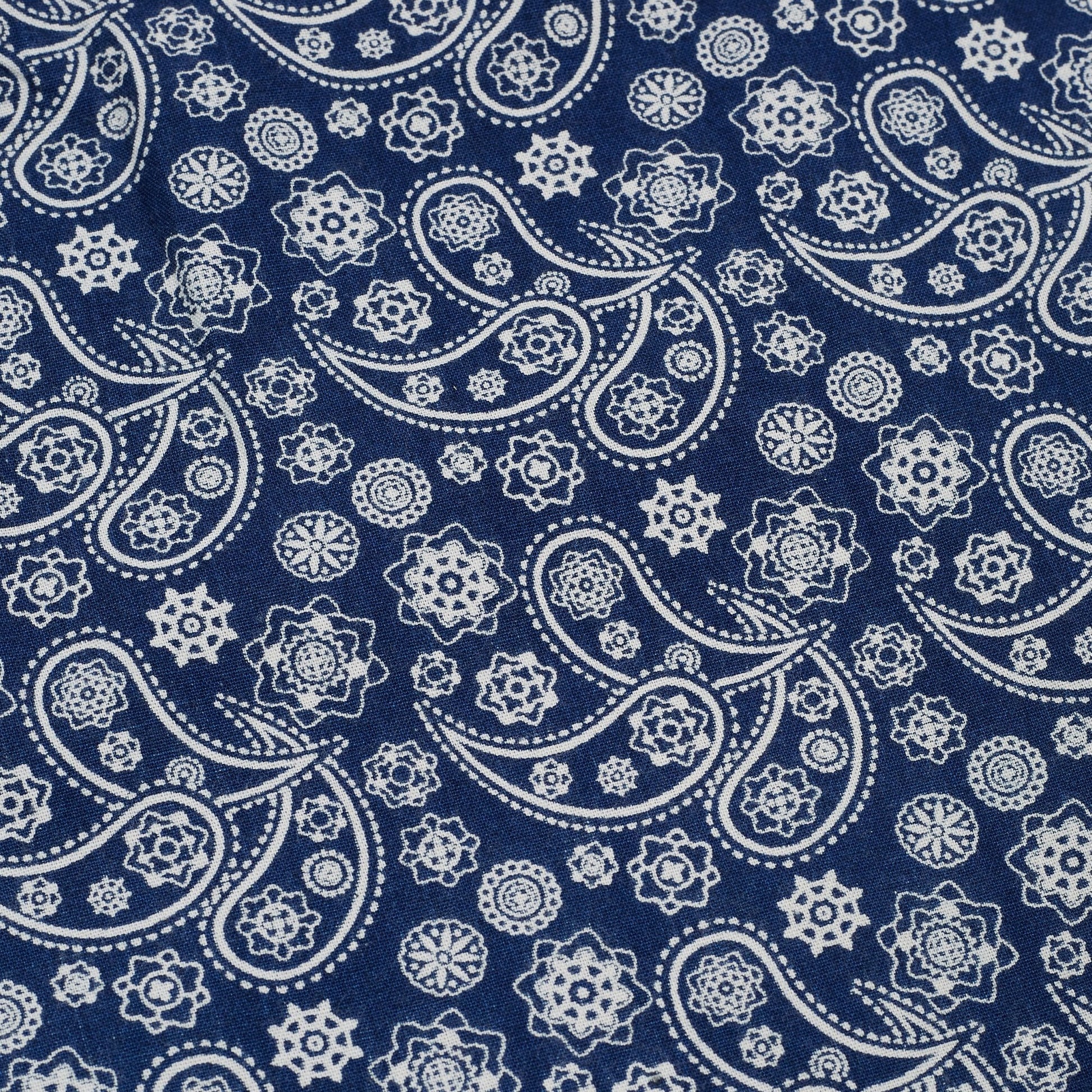 Universal Japanese Paisley Camp Shirt - Indigo