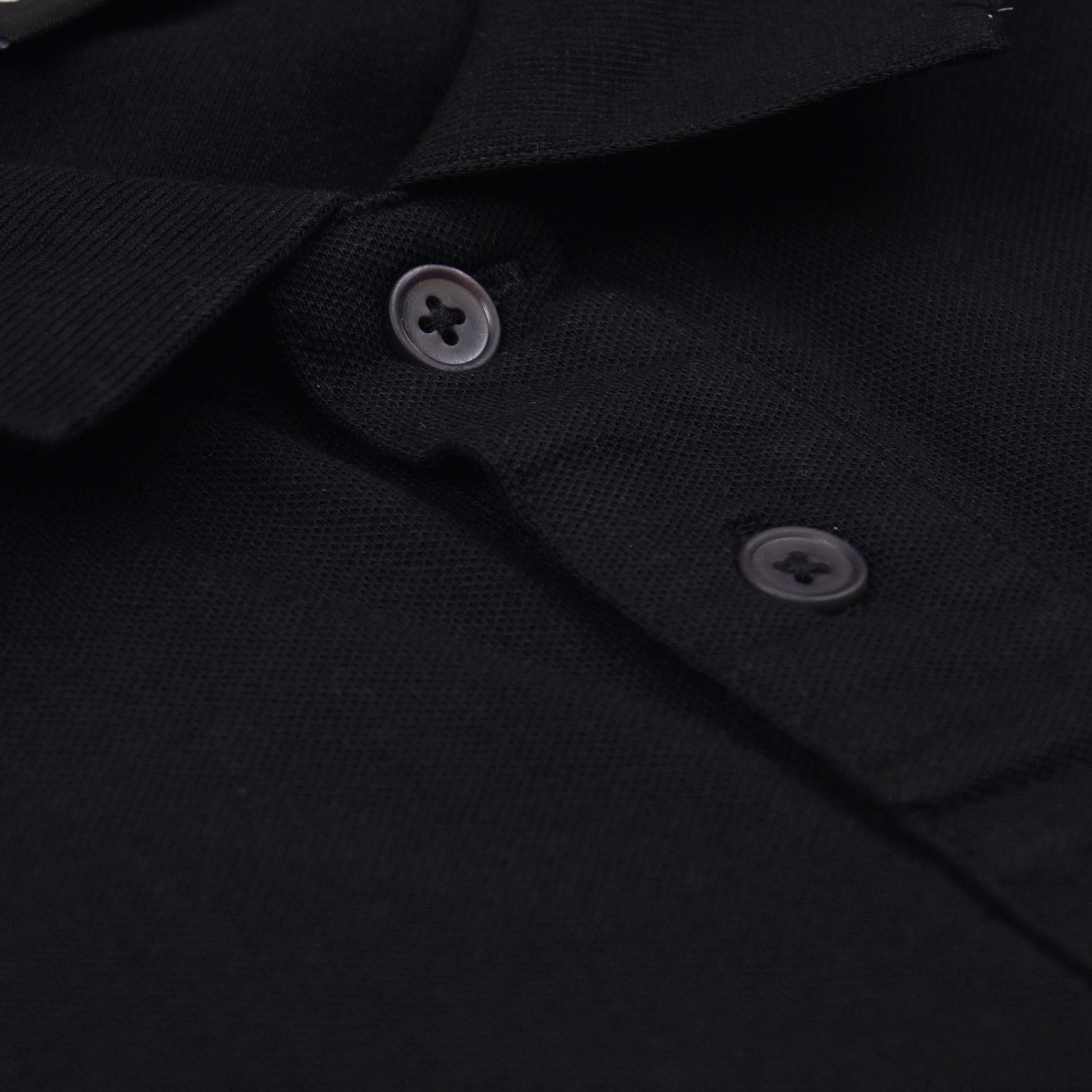 Paul Zebra Emblem Polo Shirt - Black