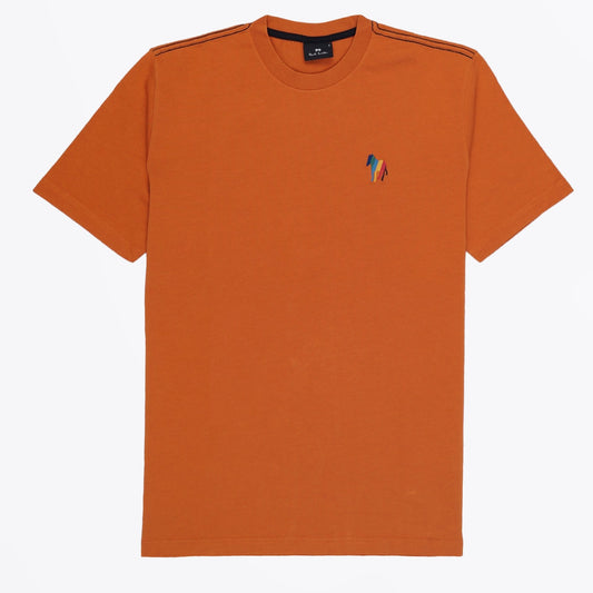 - Zebra Emblem T-Shirt - Light Rust