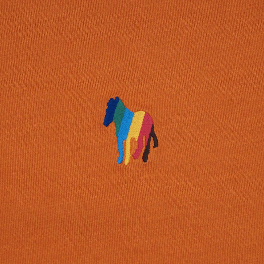 - Zebra Emblem T-Shirt - Light Rust