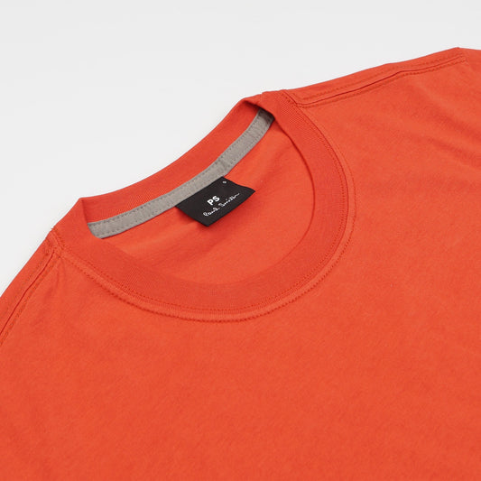 - Zebra Badge T-Shirt - Orange