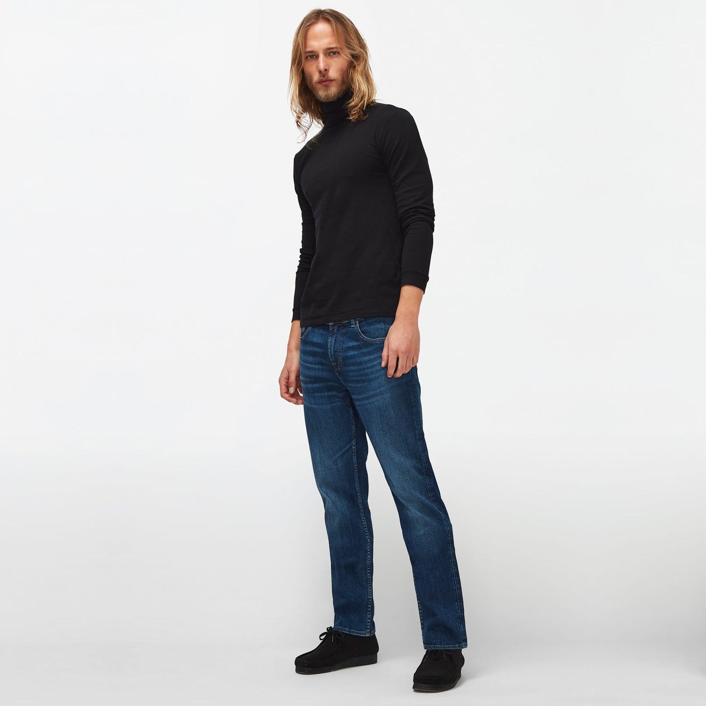 - Slimmy - Stretch Tek Jeans - Essential Dark Blue