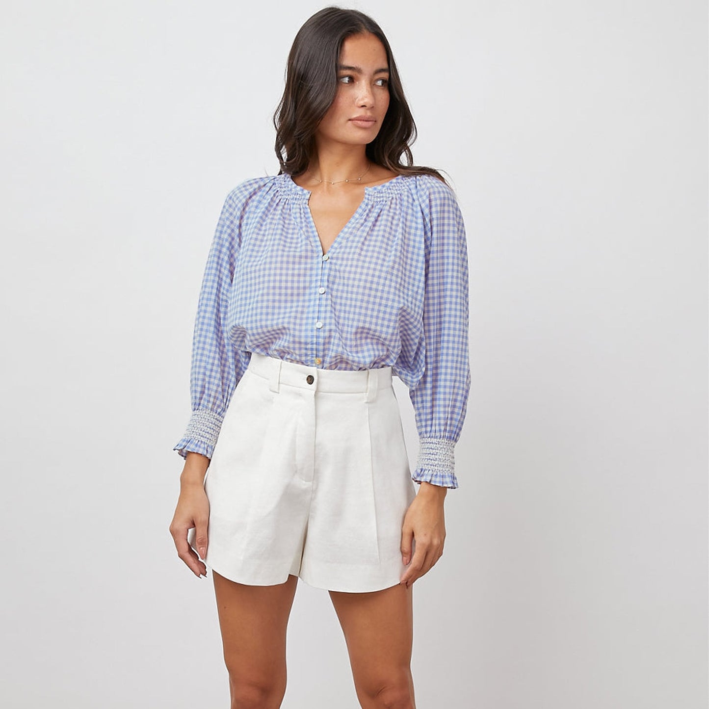 - Mariah Top - Carolina Gingham