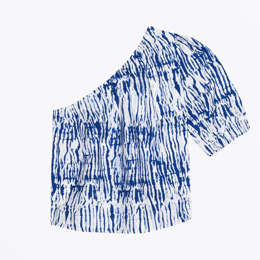 - Jayla Top - Cobalt Shibori