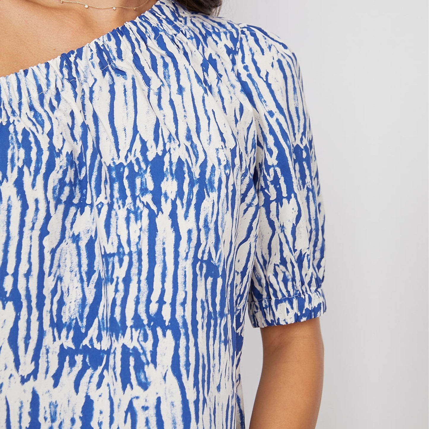 - Jayla Top - Cobalt Shibori