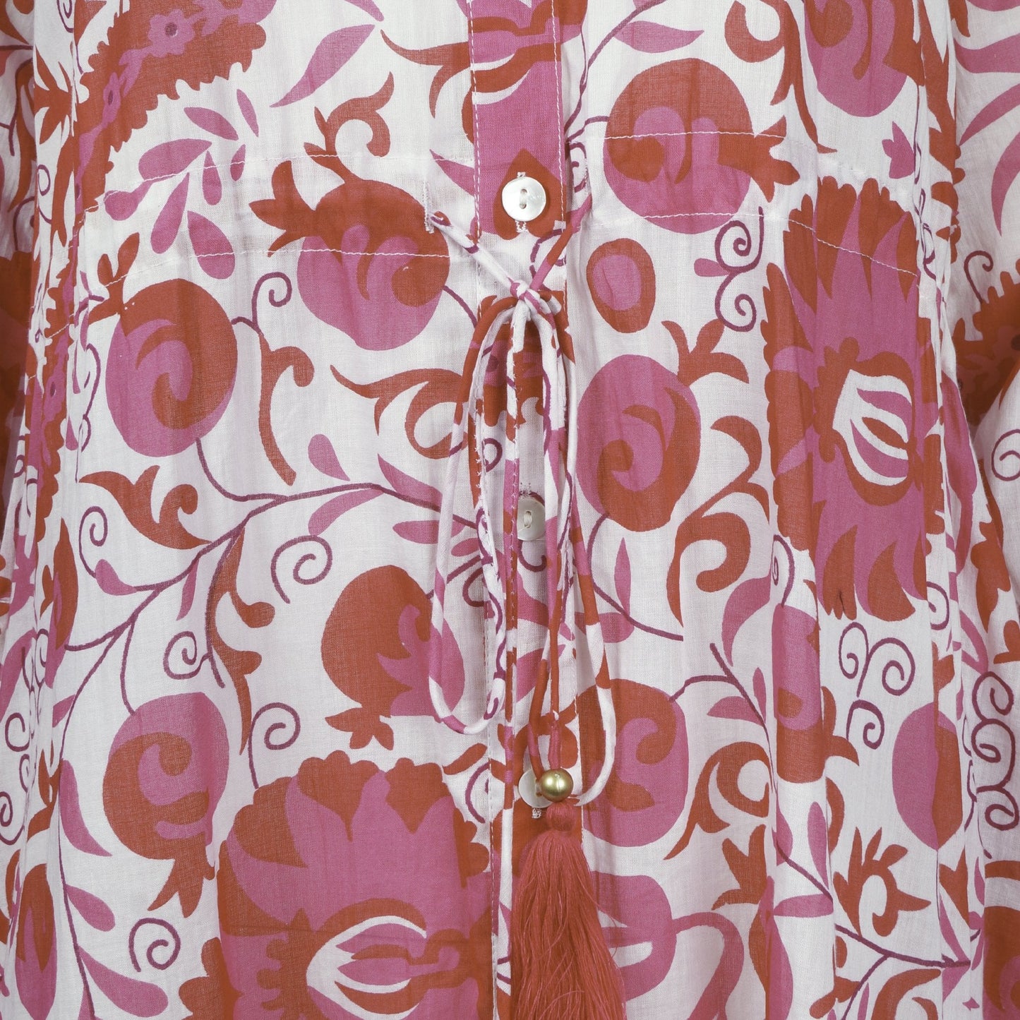 Nightingale Dress - Pink Afghan