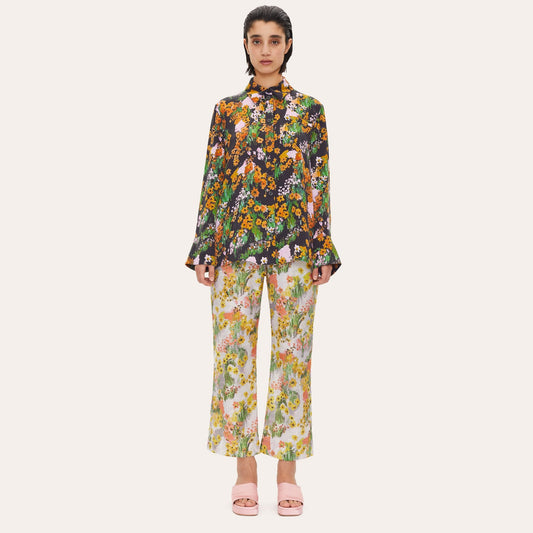 - Debra Casual Tencel Pants - Artist Canvas Daytime