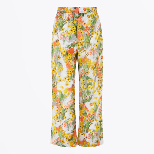 - Debra Casual Tencel Pants - Artist Canvas Daytime