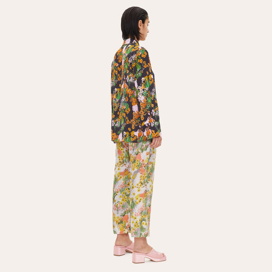 - Debra Casual Tencel Pants - Artist Canvas Daytime