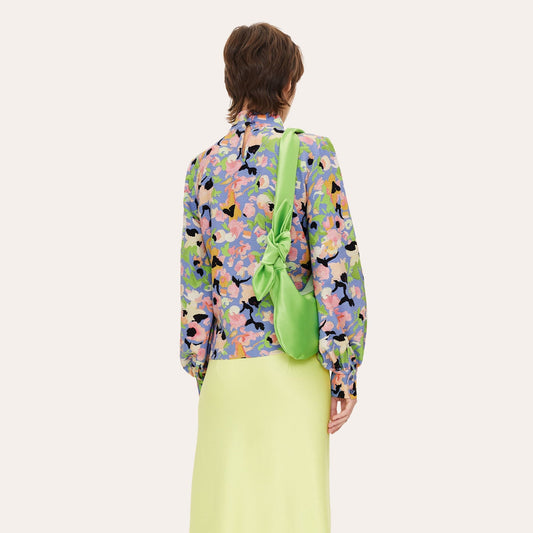 - Eddy Structure Stretch Top - Teatime Floral