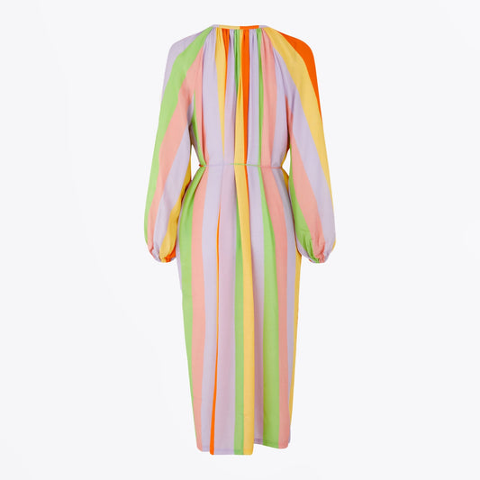 - Elia Eco Viscose Dress - Candy Stripe