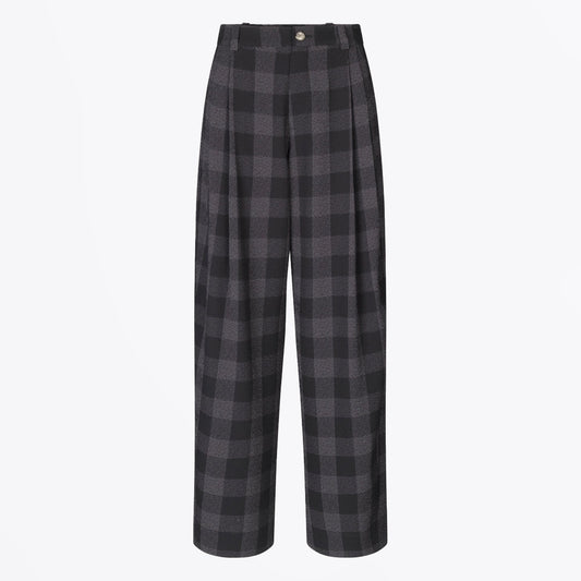 Jesabelle Casual Check Pants - Nighttime Check