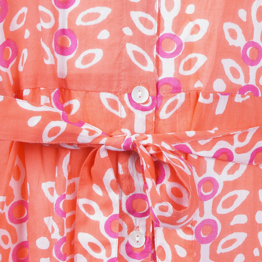 - Dorris Dress - Pottel Coral