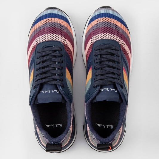 - Rappid - Knitted Swirl Sneakers - Swirl