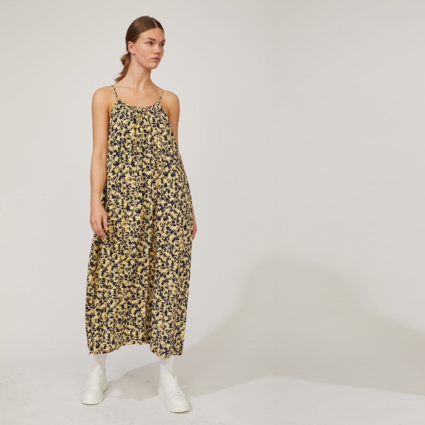 - Opera Dress - Pale Banana