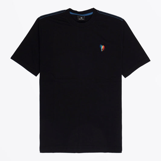 - Zebra Emblem T-Shirt - Black