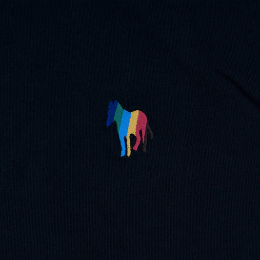 - Zebra Emblem T-Shirt - Black