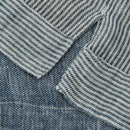 - Clement Cuban Linen Shirt - Chambray Blue