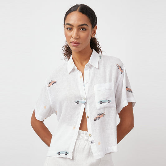 - Payton White Shirt - Day Trip