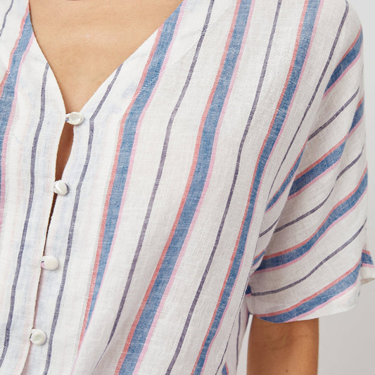 - Thea Shirt - Tahiti Stripe