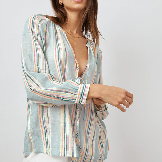 -Brielle Top - Sag Harbour Stripe