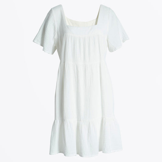 - Valentina Dress - White