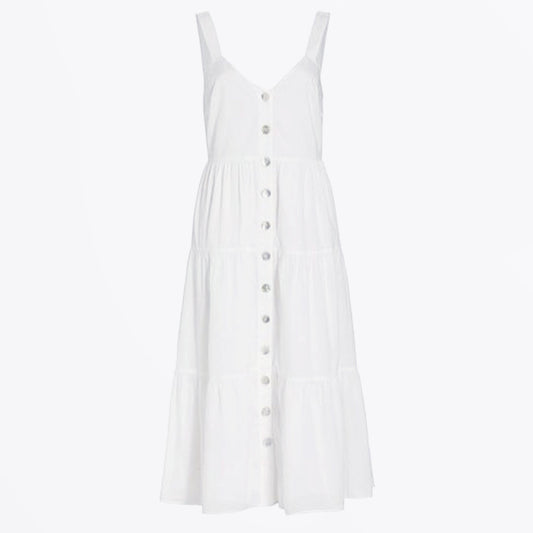 - Violet Dress - White