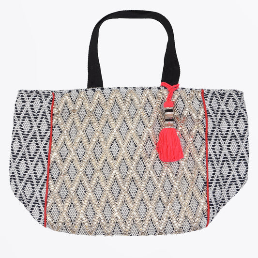 Handmade Sequin Beaded Bag - Multi