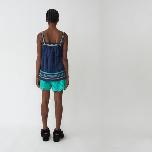 - Levana Top - Blue Sea