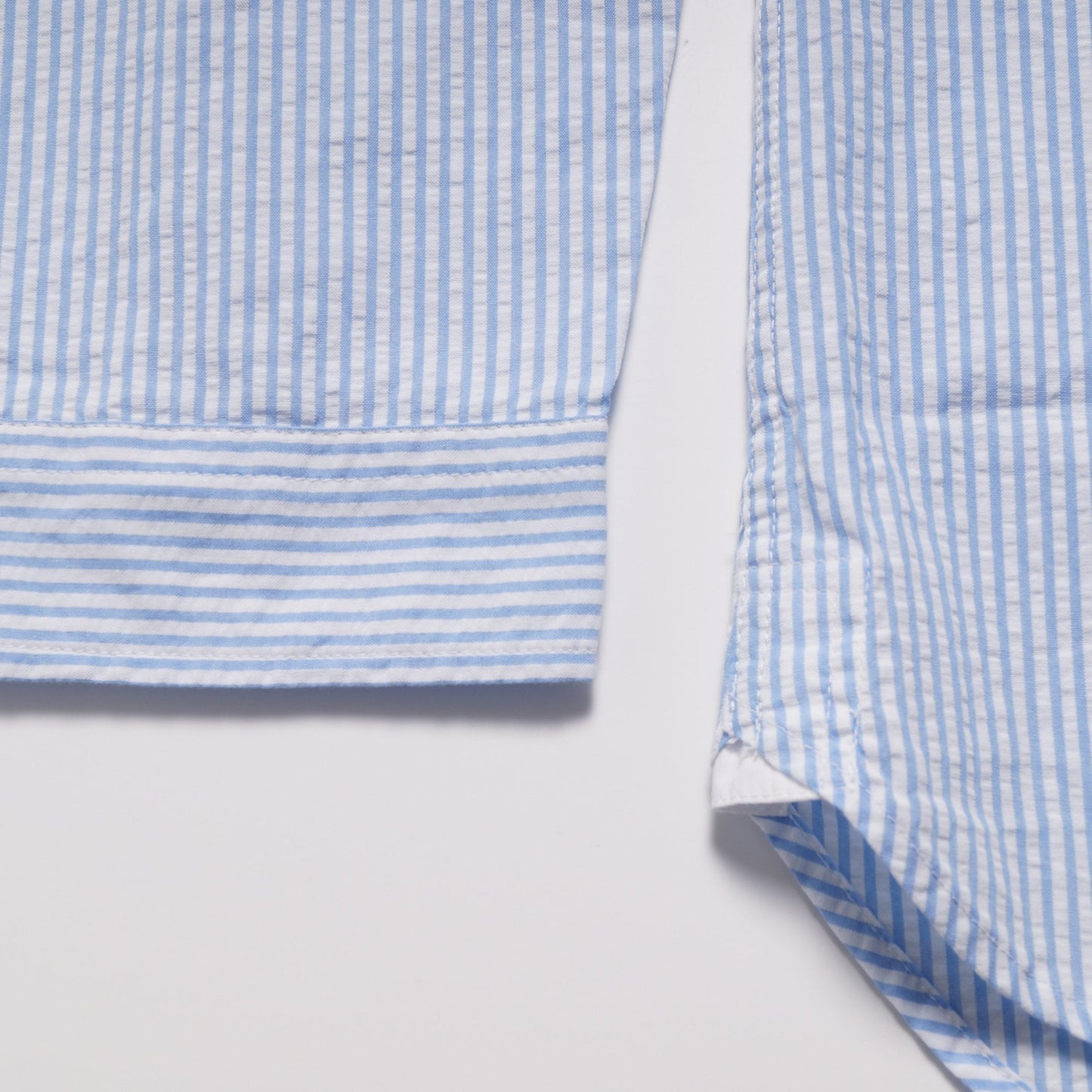 - Carbis Grandad Shirt - Blue