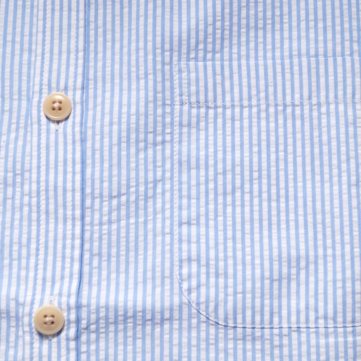 - Carbis Grandad Shirt - Blue