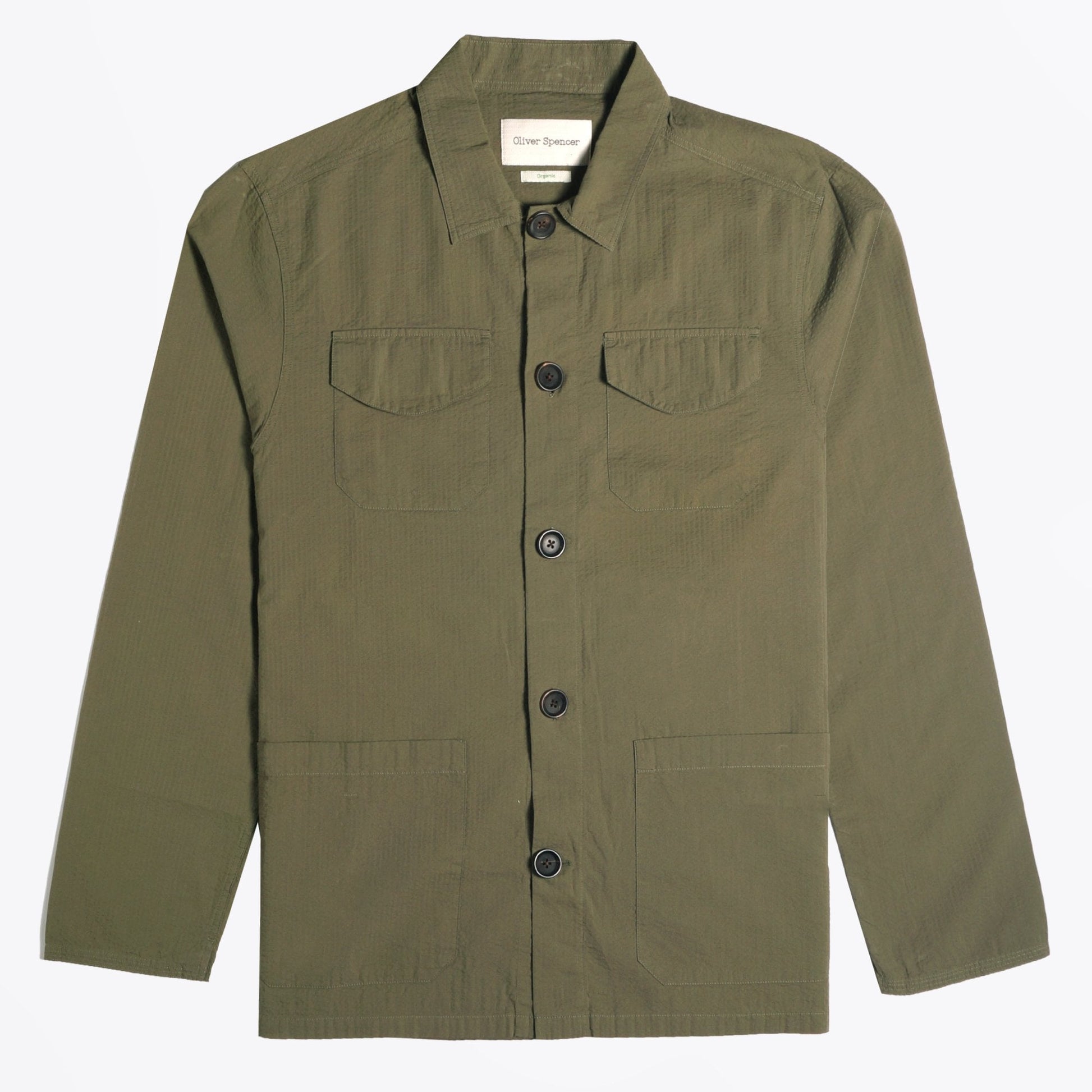 Oliver Newlyn Hockney Shirt Jacket - Green