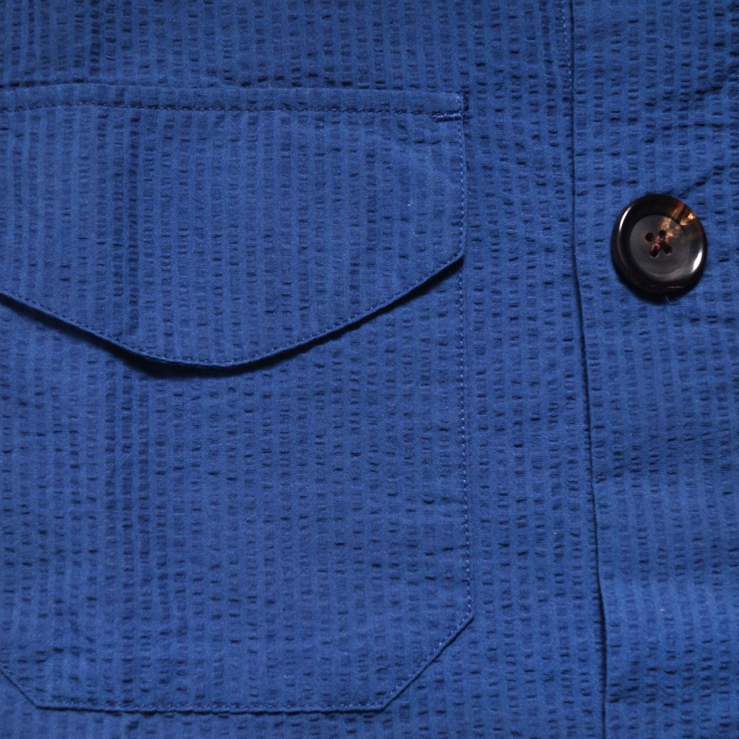 Newlyn Hockney Shirt Jacket - Blue