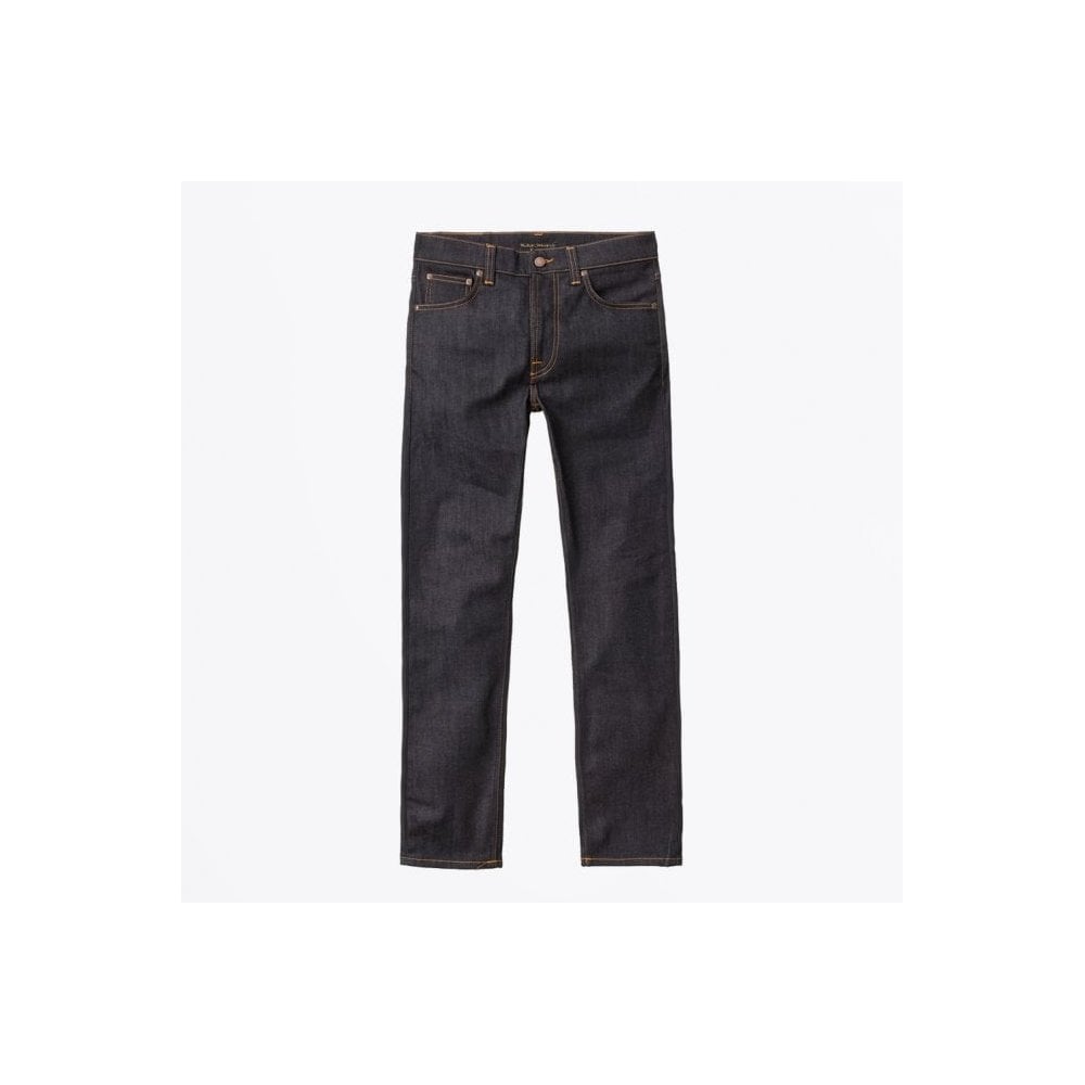 Nudie Lean Dean Jeans - Dry 16 Dips - Indigo