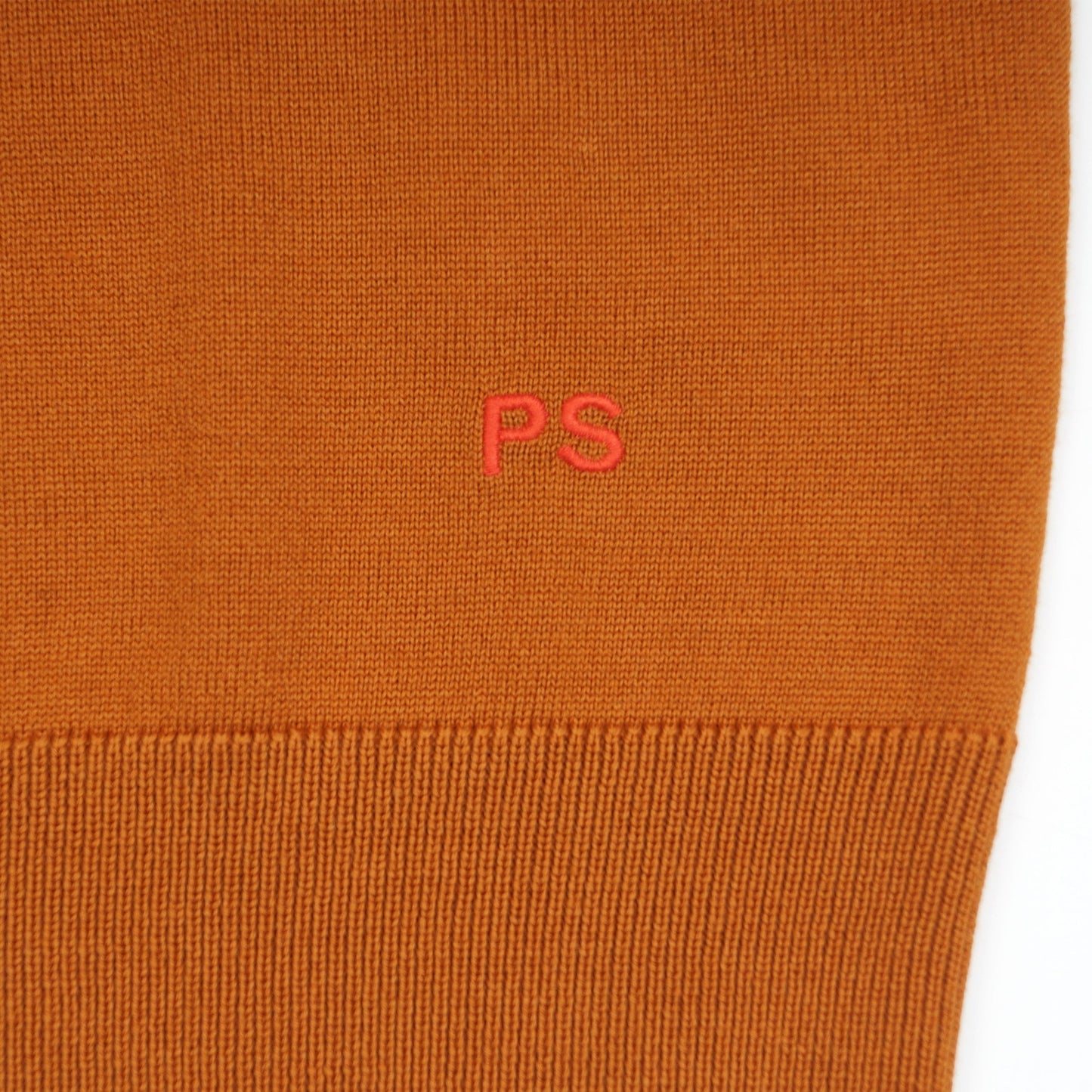 Long Sleeve Pullover Polo - Light Rust
