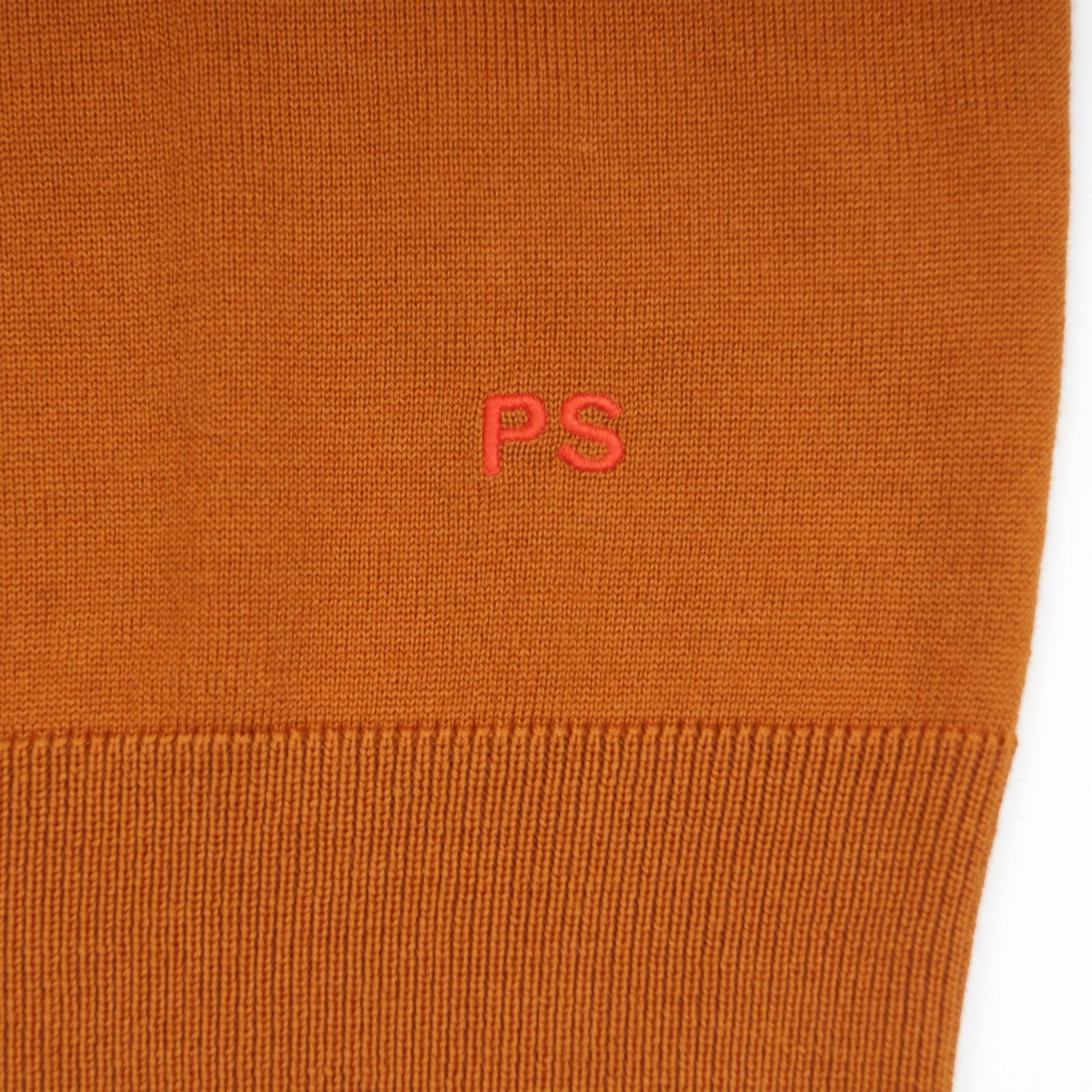 Paul Long Sleeve Pullover Polo - Light Rust