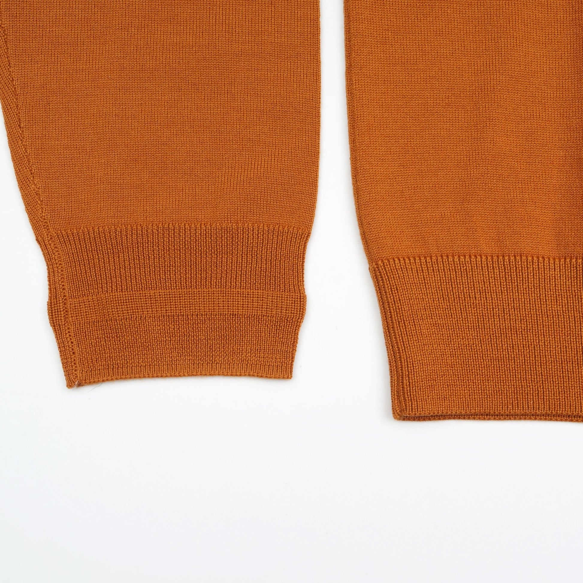 Paul Long Sleeve Pullover Polo - Light Rust