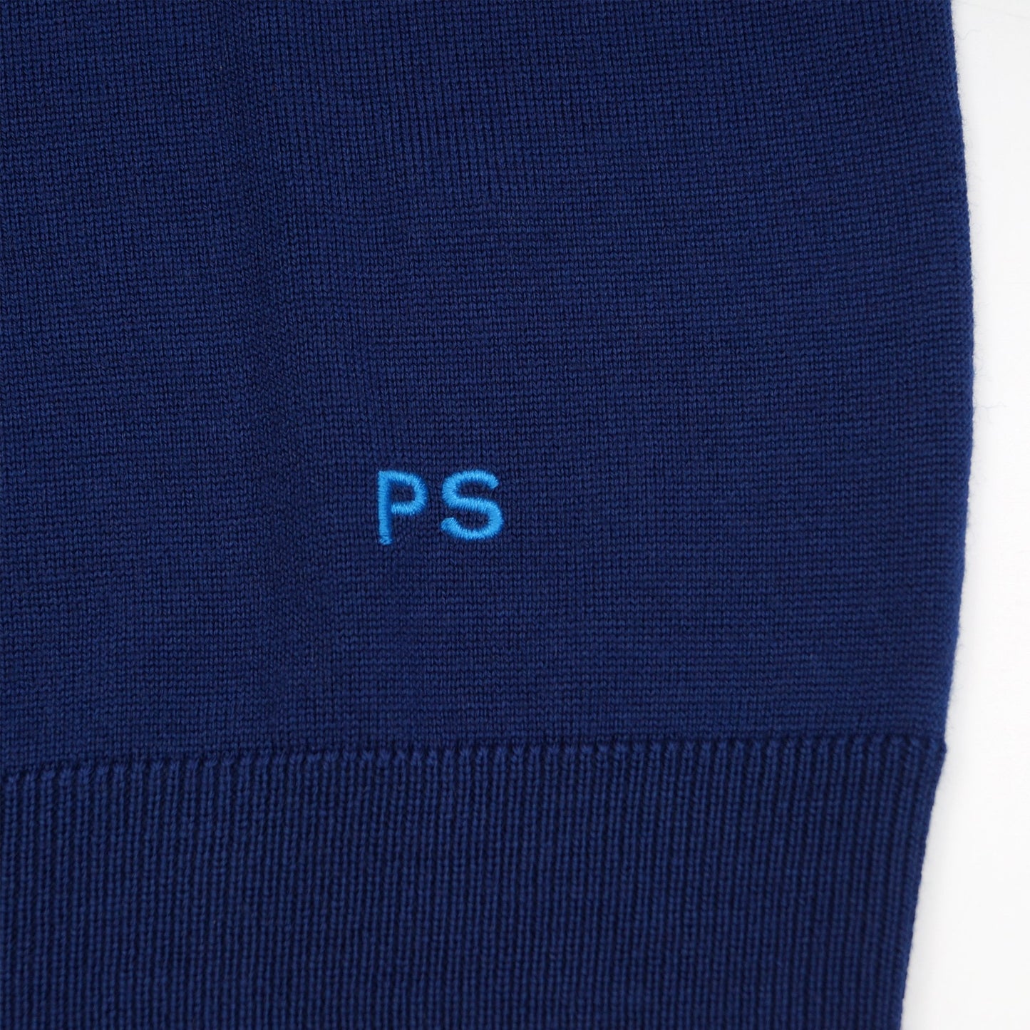 - Long Sleeve Pullover Polo - Cobalt Blue