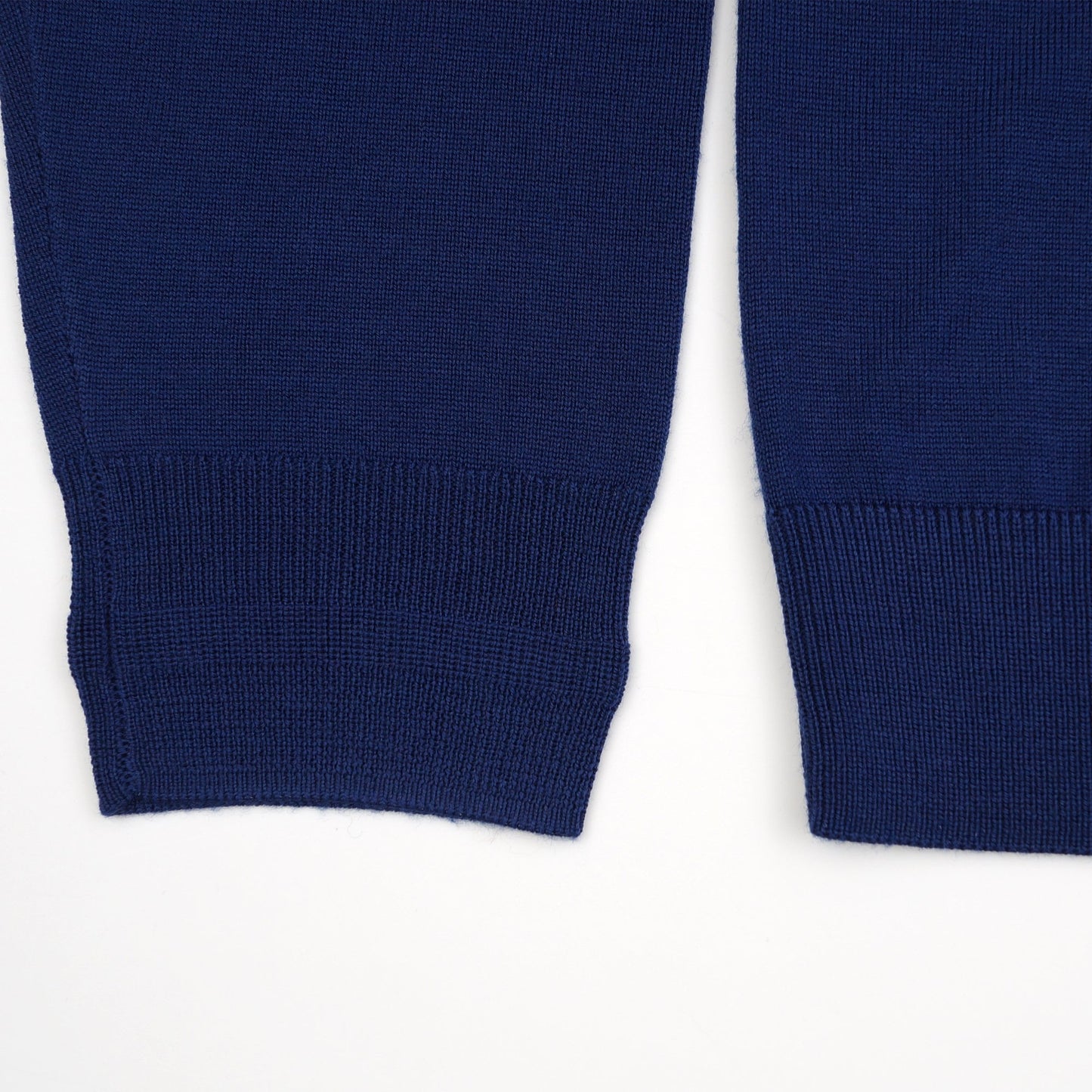 - Long Sleeve Pullover Polo - Cobalt Blue