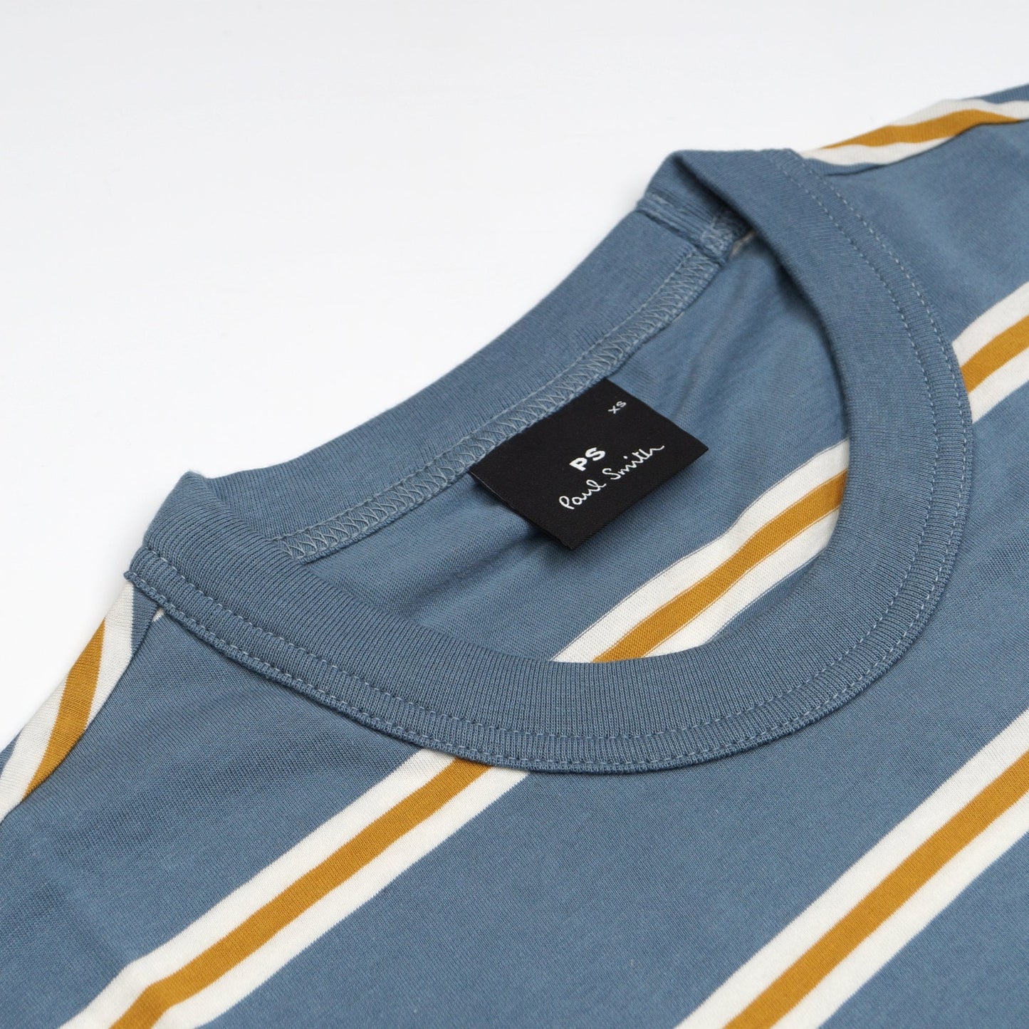 - Striped T-Shirt - Light Blue