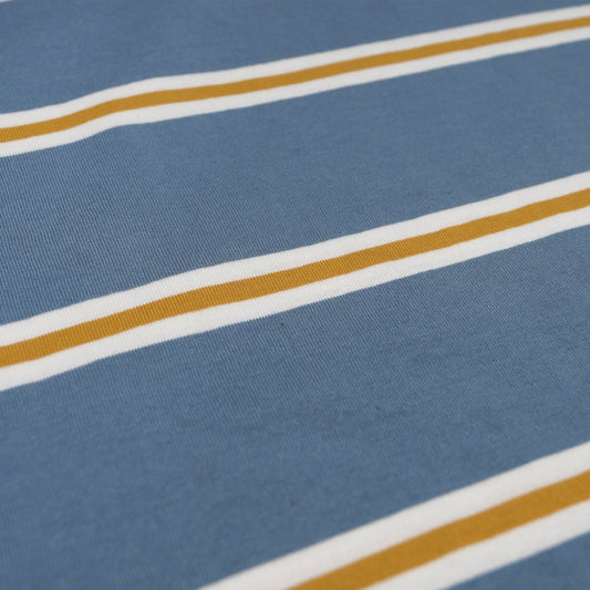 - Striped T-Shirt - Light Blue