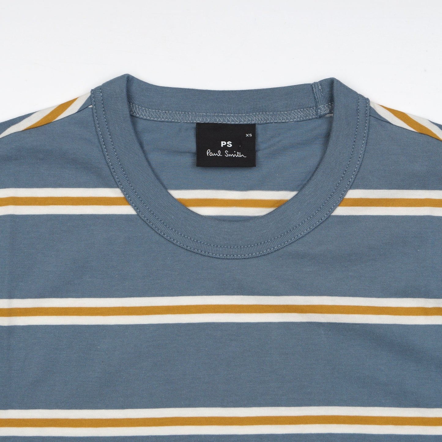 - Striped T-Shirt - Light Blue