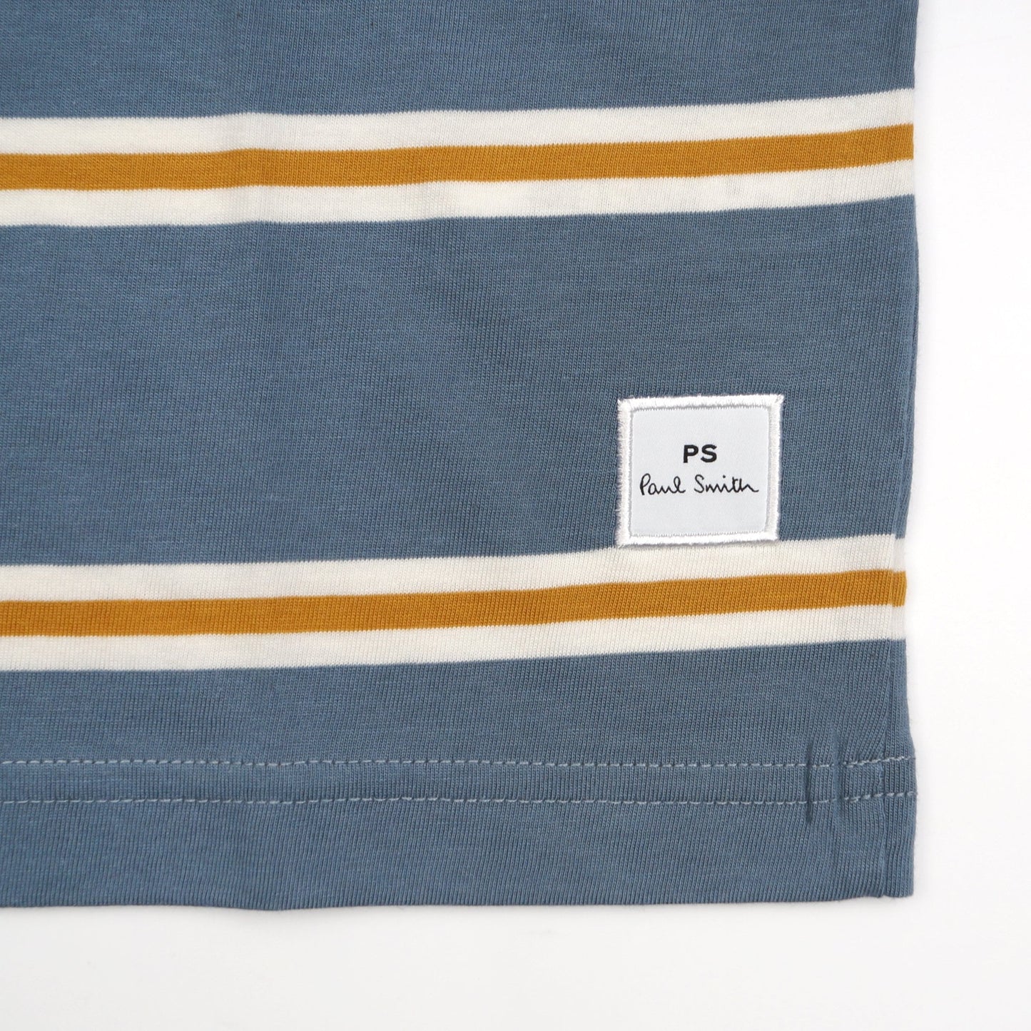 - Striped T-Shirt - Light Blue