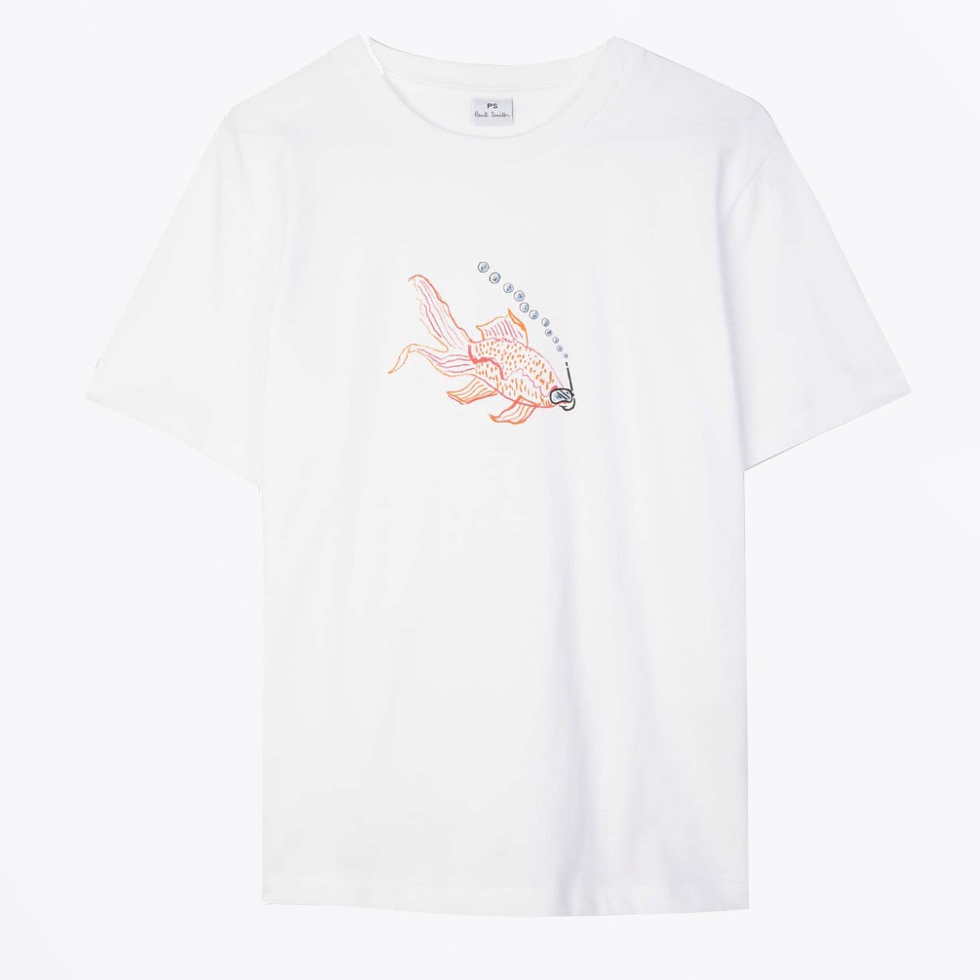 Paul - Goldfish T-Shirt - White