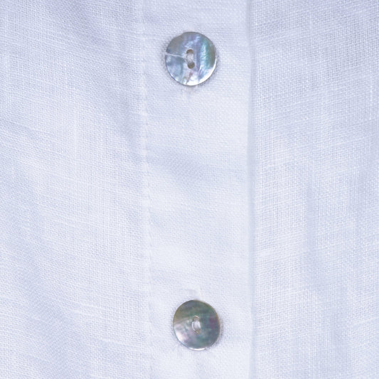 - Ritibi - Linen Blouse - White