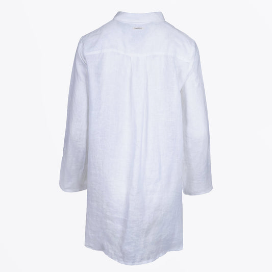 - Ritibi - Linen Blouse - White
