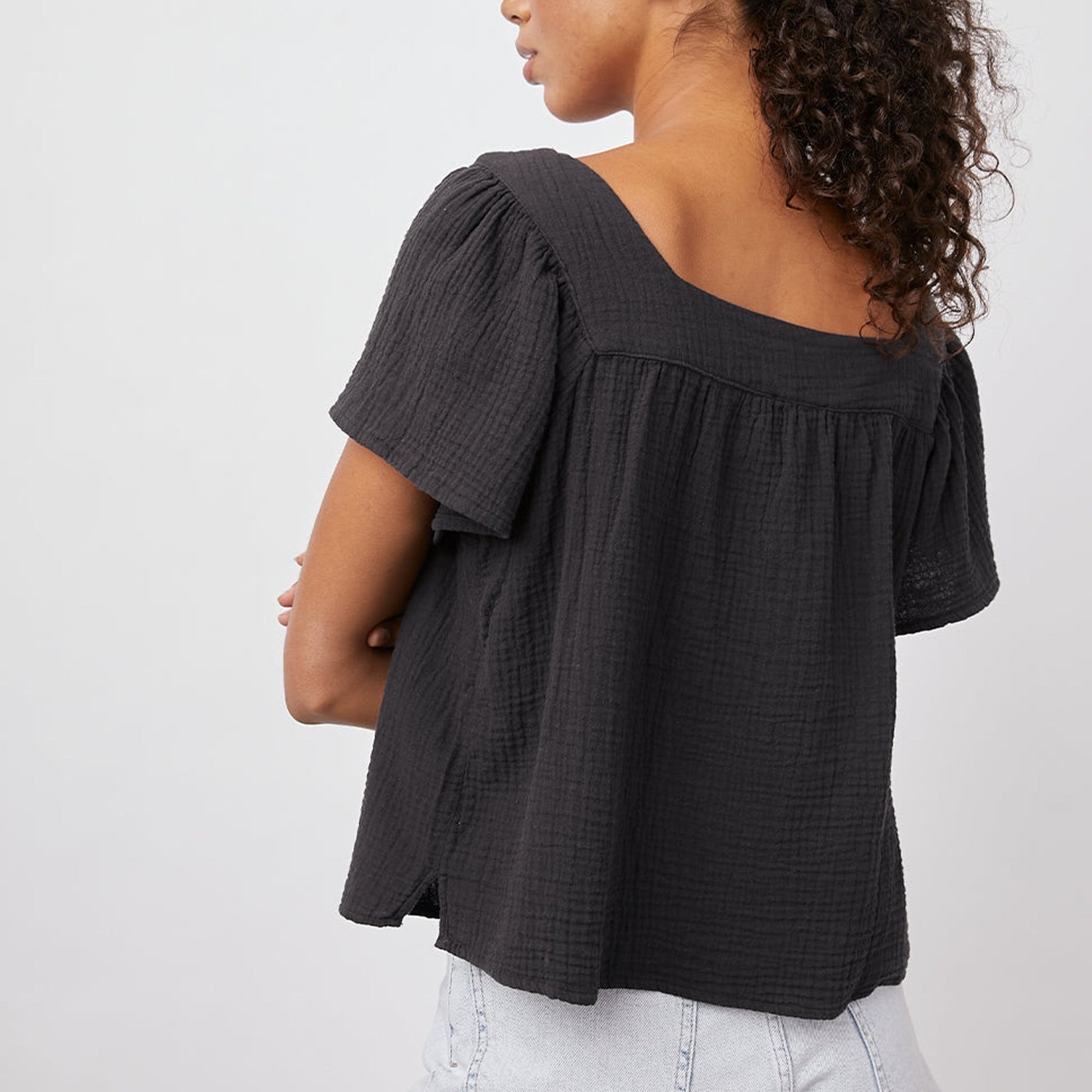 Rails Magnolia Top - Black